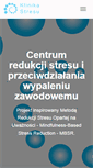 Mobile Screenshot of klinikastresu.com.pl